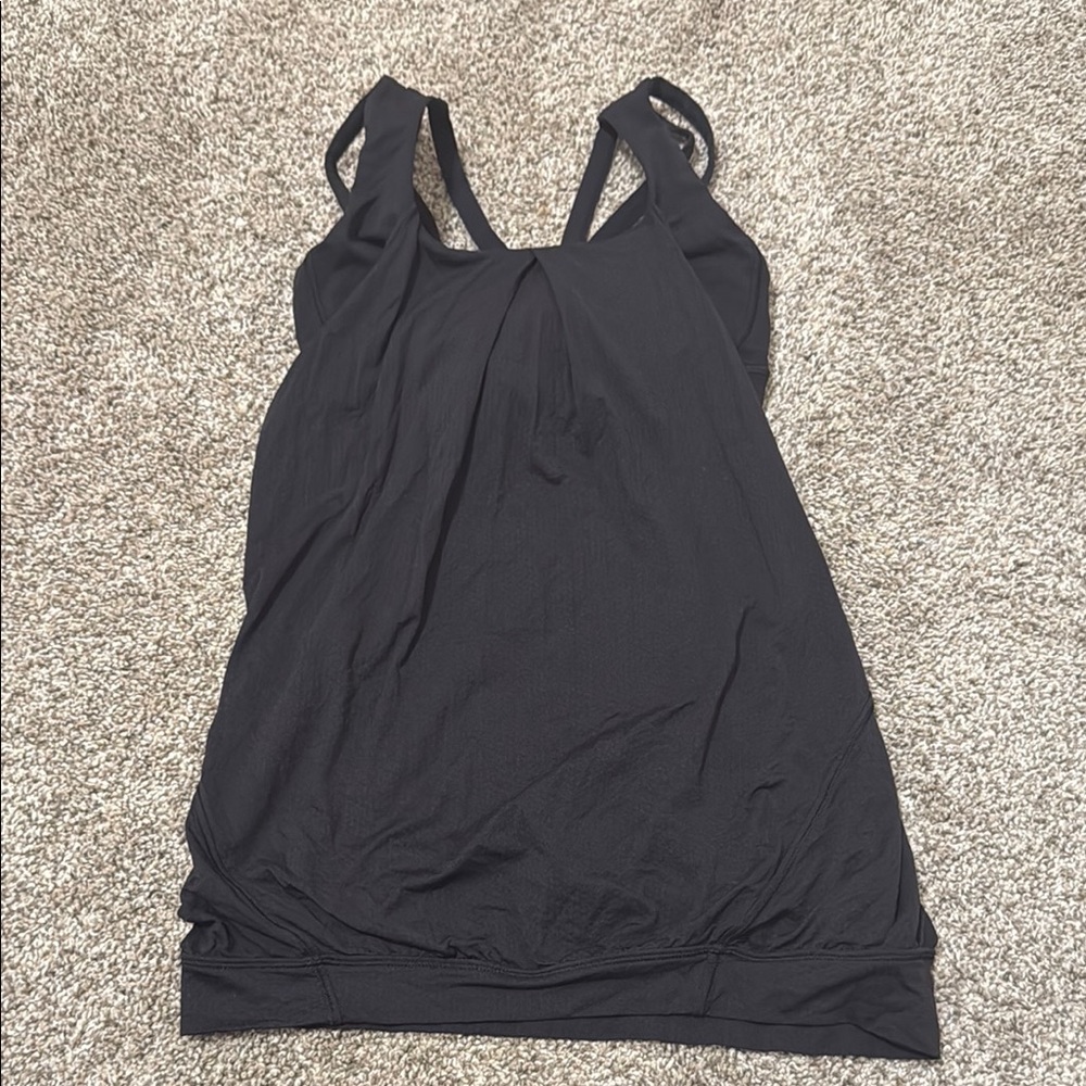 Lululemon Black Sleeveless Tank Top